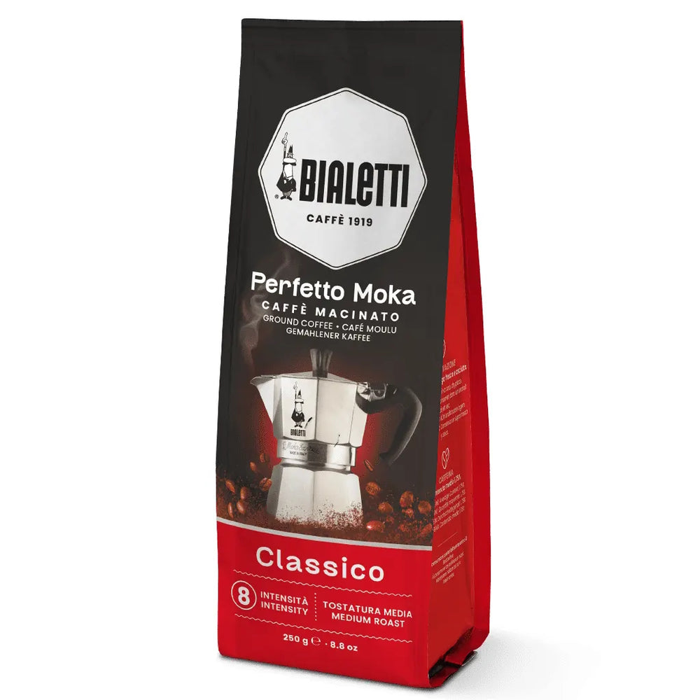 Bialetti Gemahlener Kaffee Perfetto Moka Classico 250 Gramm