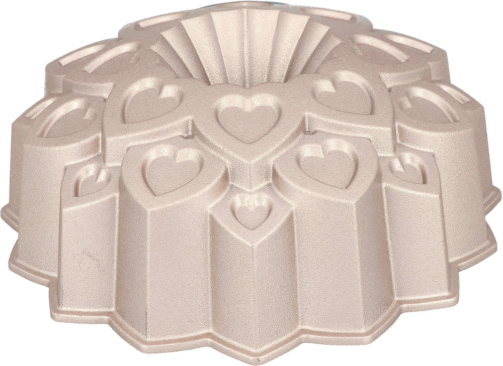 Birkmann Turban-/Backform - Contoura Love - Aluminiumguss - ø 25 cm