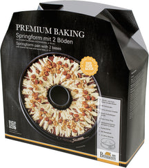 Birkmann Premium Backspringform mit 2 Böden - Emaillierter Boden - PFOA-frei - ø 26 cm