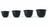 Birkmann Mischschüsseln / Teigschüsseln Colour bowls Set 4-teilig - 1,5, 2, 3 und 4 Liter - Cool Grey