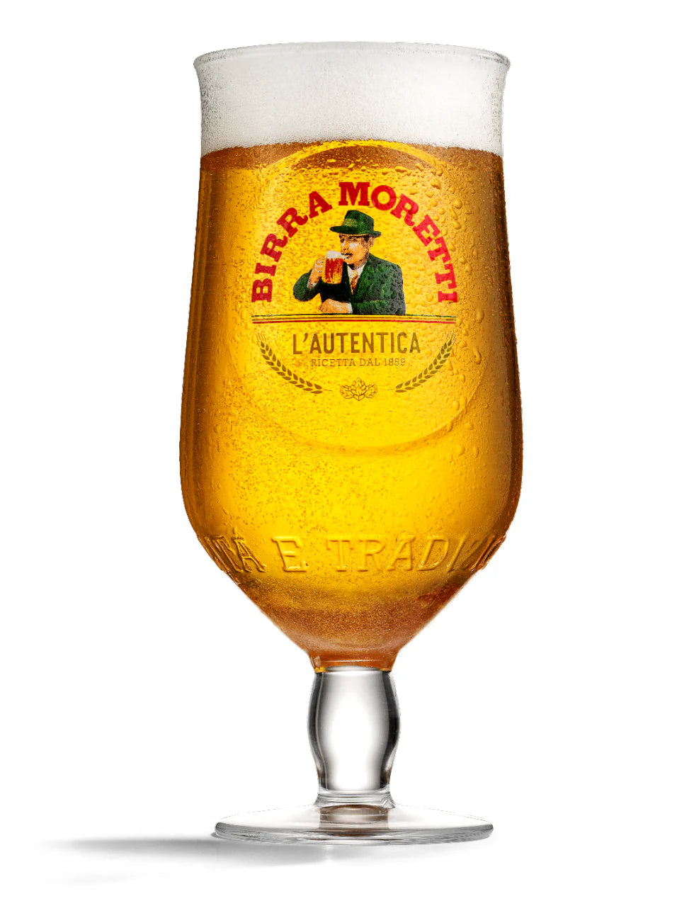 Birra Moretti Biergläser 250 ml - 2 Stück