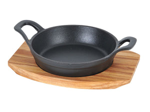 Blackwell Cast Iron Auflaufform / Servierpfanne - ø 15 cm - ohne Antihaftbeschichtung