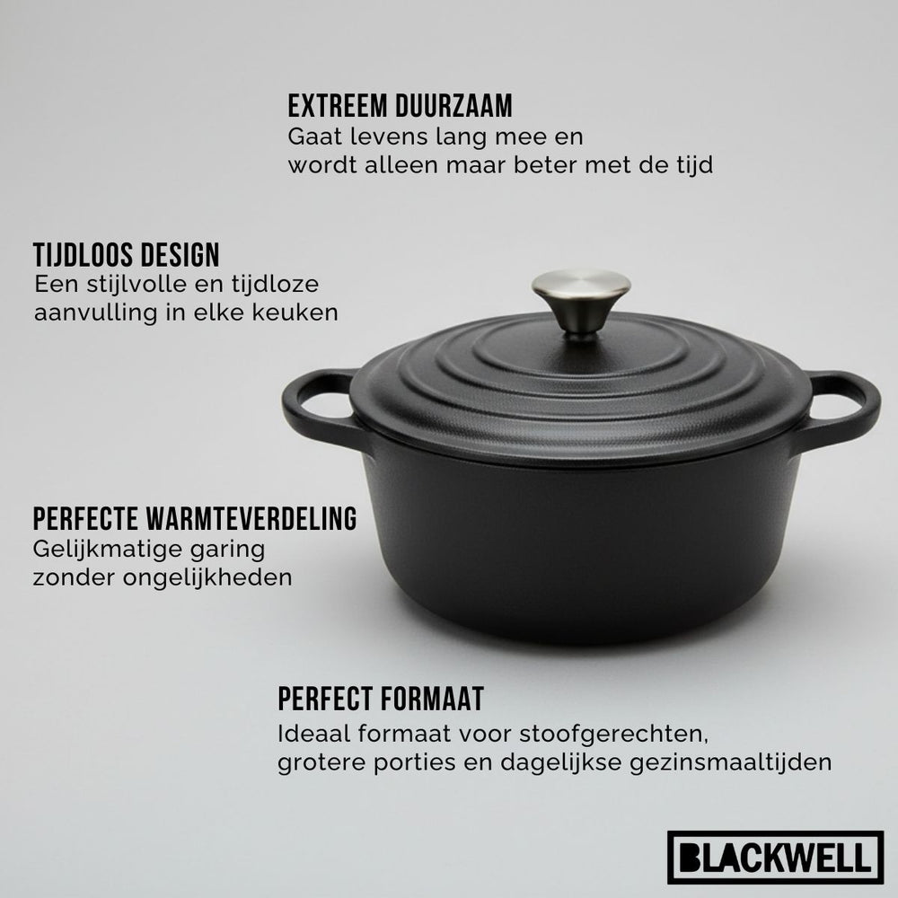 Blackwell Bräter Gusseisen ø 24 cm 