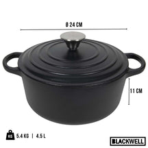 Blackwell Bräter Gusseisen ø 24 cm 