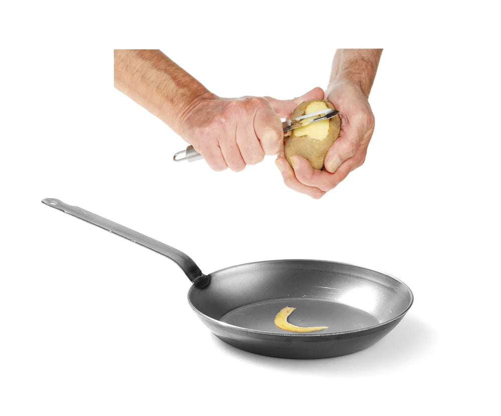 Blackwell Bratpfanne Stahlblech Lyonnaiserpfanne Ø 32 cm – ohne Antihaftbeschichtung