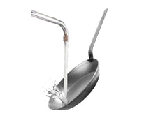 Blackwell Bratpfanne Stahlblech Lyonnaiserpfanne Ø 32 cm – ohne Antihaftbeschichtung