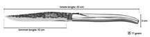 Blackwell Steakmesser Laguiole - Raw Black - RVS - 6 Stück