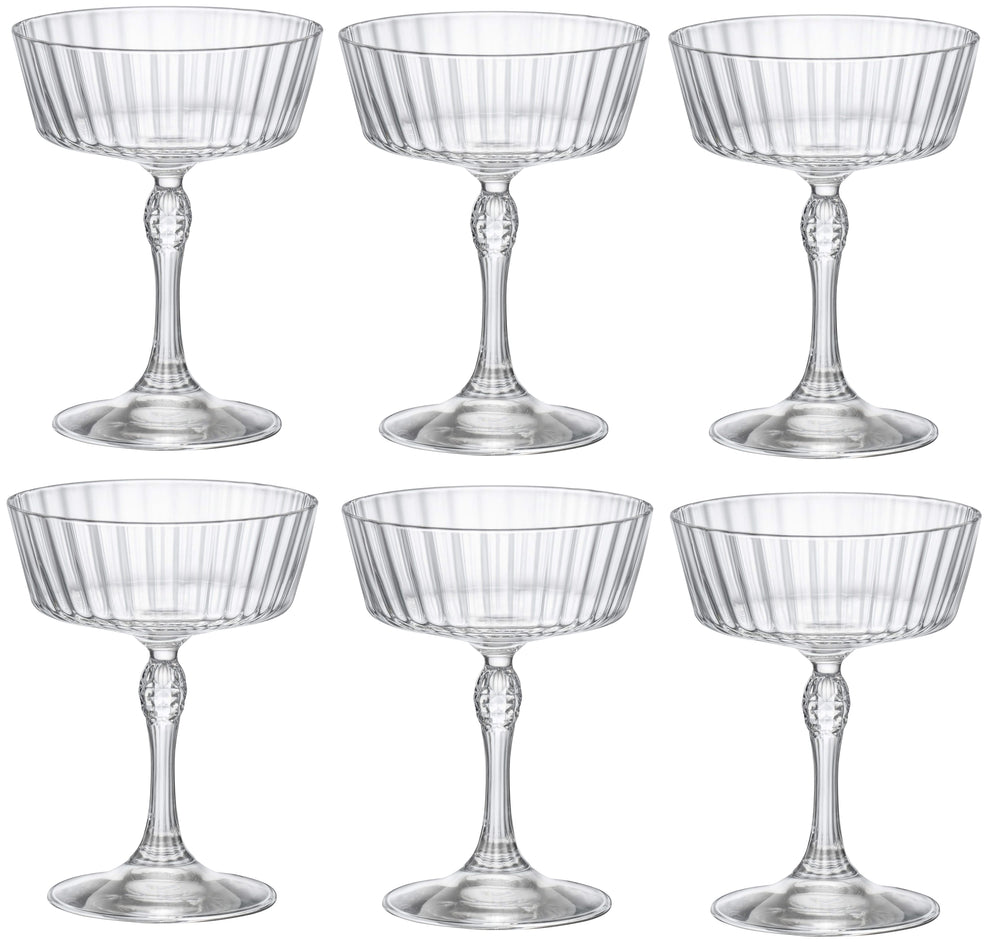 Bormioli Rocco Cocktailgläser America 20's 270 ml - 6 Stücke