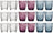 Bormioli Rocco Wassergläser - Tumblers - Diamond 300 ml - 18 Stück