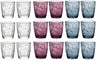 Bormioli Rocco Wassergläser - Tumblers - Diamond 300 ml - 18 Stück