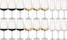 Bormioli Rocco Weingläser-Set Nexo (Rotweingläser, Weißweingläser und Champagnergläser) – 18-teiliges Set