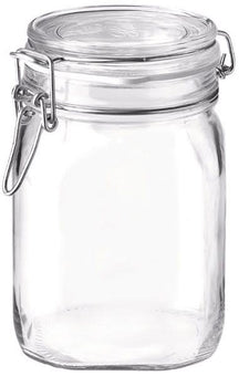 Bormioli Rocco Weckjars Fido 11 x 11 cm / 1 Liter - 4 Stück