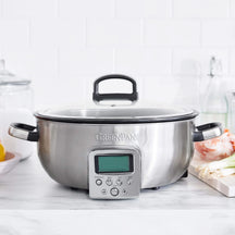 GreenPan Multikocher / Omnicooker - 5,7 Liter - RVS - Keramische Antihaftbeschichtung