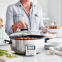 GreenPan Multikocher / Omnicooker - 5,7 Liter - RVS - Keramische Antihaftbeschichtung