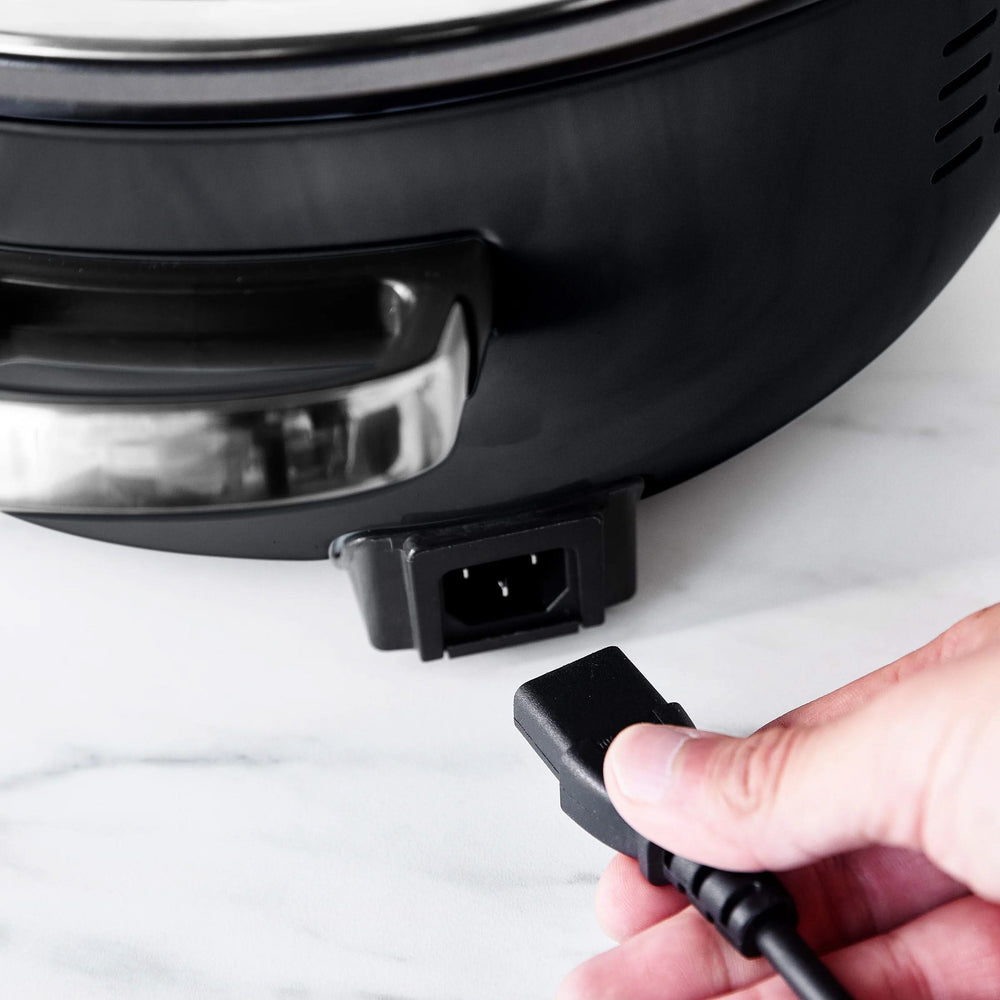 GreenPan Multikocher / Omnicooker - 5,7 Liter - Schwarz - Keramische Antihaftbeschichtung