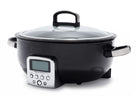 GreenPan Multikocher / Omnicooker - 5,7 Liter - Schwarz - Keramische Antihaftbeschichtung