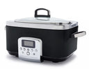 GreenPan Slowcooker - 6,0 Liter - Schwarz - Keramische Antihaftbeschichtung