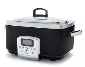 GreenPan Slowcooker - 6,0 Liter - Schwarz - Keramische Antihaftbeschichtung