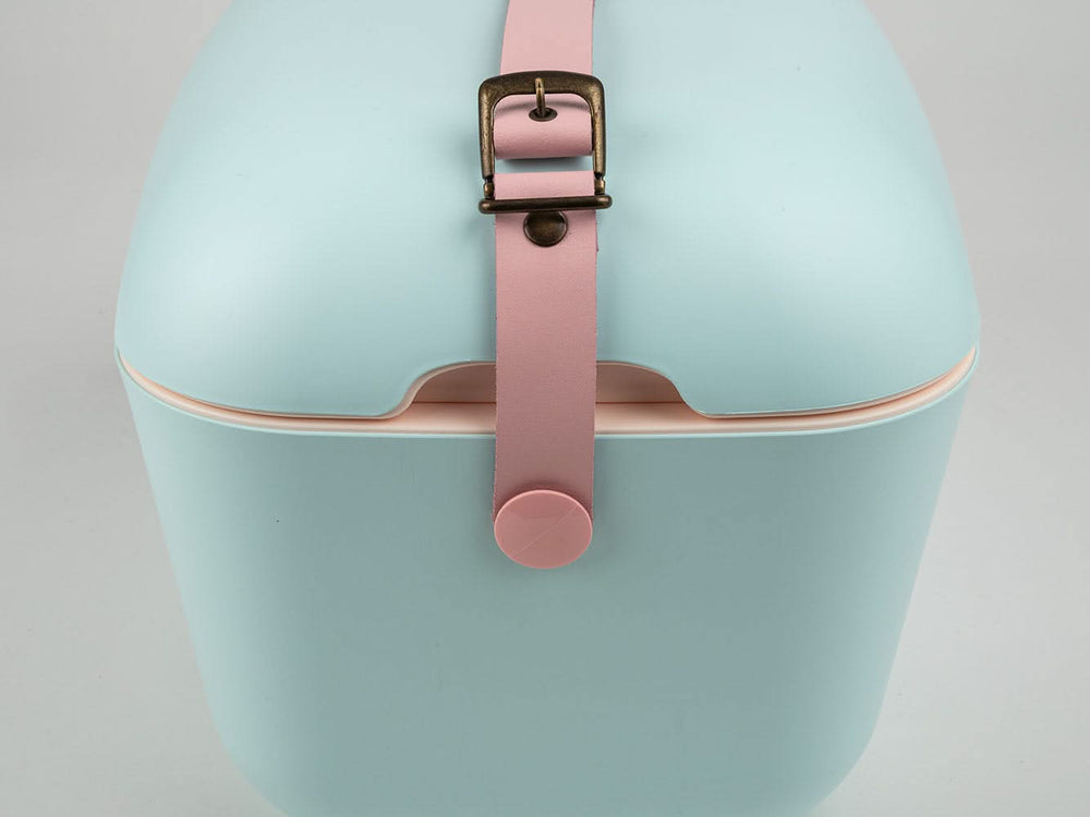 Polarbox Kühlbox mit Schultergurt - Hellblau - 12 Liter