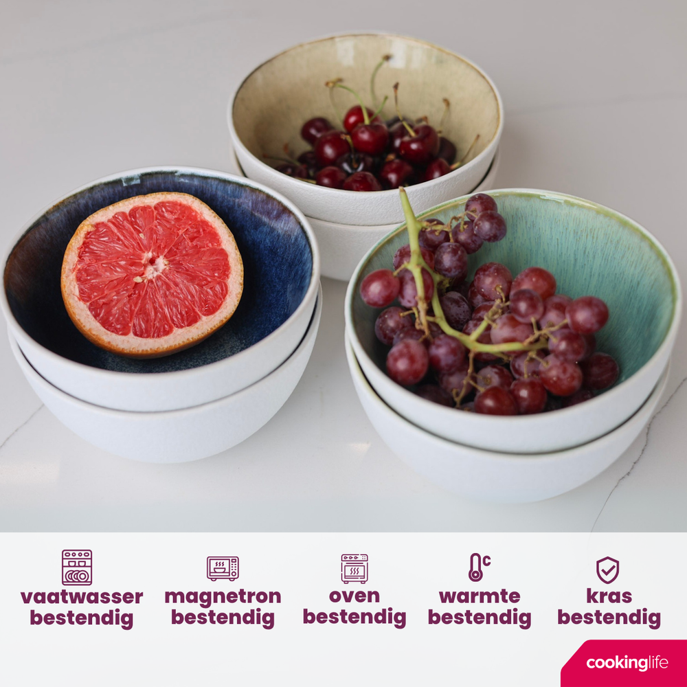 Cookinglife Suppenschalen / Schalen Belize ø 15 cm - 6 Stück