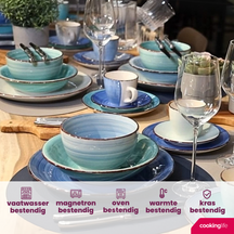 Cookinglife Kleine Schüsseln Delice Blau ø 12 cm - 6 Stück
