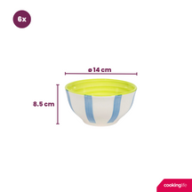 Cookinglife Geschirrset Summer Vibes 24-teilig / 6 Personen - 6 Speiseteller, 6 Frühstücksteller, 6 Schalen und 6 Tassen