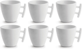 BonBistro Kaffeetasse Yong Squito 170 ml - Weiß - 6er-Pack