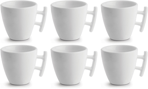 BonBistro Kaffeetasse Yong Squito 170 ml - Weiß - 6er-Pack
