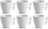 BonBistro Kaffeetasse Yong Squito 170 ml - Weiß - 6er-Pack