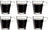 Leonardo Senso Kaffeegläser – Stapelbar – 250 ml – 6 Stück