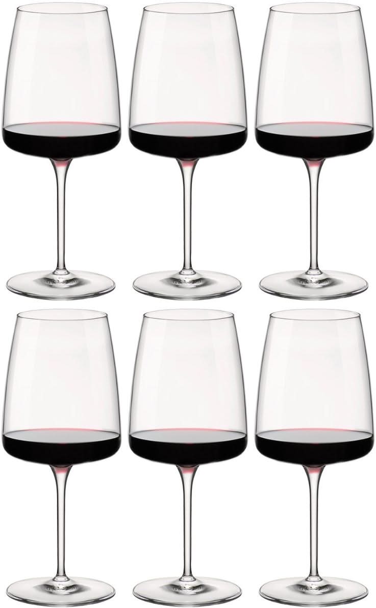 Bormioli Rocco Rotweingläser Nexo 540 ml - 6 Stück