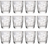 Bormioli Rocco Glas-Set - Wassergläser - Transparent - Diamant - 300 ml - 12-teilig