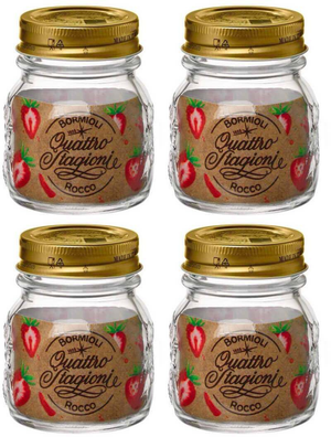 Bormioli Rocco Weckjars Quattro Stagioni - ø 8,5 cm / 250 ml - 4 Stück