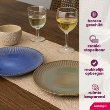 Cookinglife Speiseteller Aqua Maris ø 26 cm - 6 Stück
