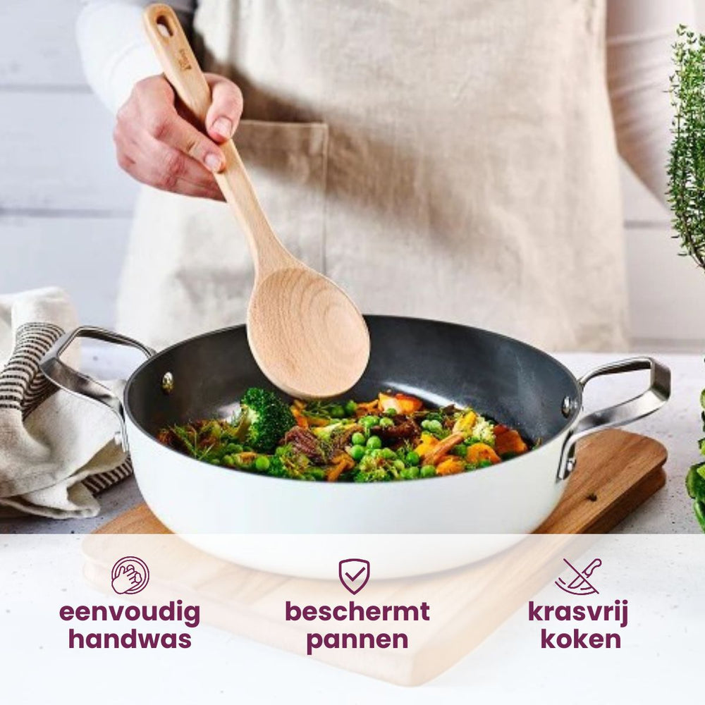 Cosy & Trendy Spaghettilöffel - Pastalöffel - Delish Eco Holz 33 cm