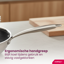Cookinglife Bratpfanne HexaCook Hybride Pfanne ø 20 cm - NON STICK - geeignet für alle Wärmequellen - keramische Antihaftbeschichtung
