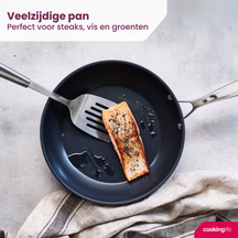 Cookinglife Bratpfanne Revolt Ø 28 cm – geeignet für alle Wärmequellen – keramische Antihaftbeschichtung