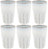Cosy & Trendy Latte Macchiato Becher Bistro Vintage White 450 ml - 6 Stück