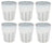 Cosy & Trendy Cappuccino Becher Bistro Vintage White 290 ml - 6 Stück
