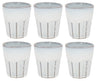 Cosy & Trendy Cappuccino Becher Bistro Vintage White 290 ml - 6 Stück