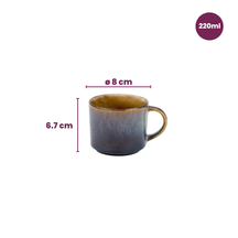 Cosy & Trendy Kaffeetassen / Senseokaffeetassen - Quintana Amber - 220 ml - 4 Stück