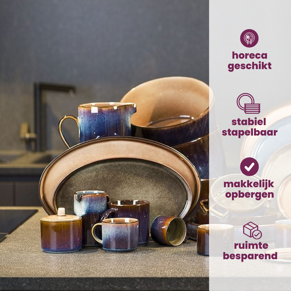 Cosy & Trendy Zuckertopf Quintana Blue - 220 ml
