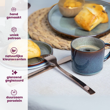 Cosy & Trendy Kaffeetassen / Senseokaffeetassen - Quintana Amber - 220 ml - 4 Stück