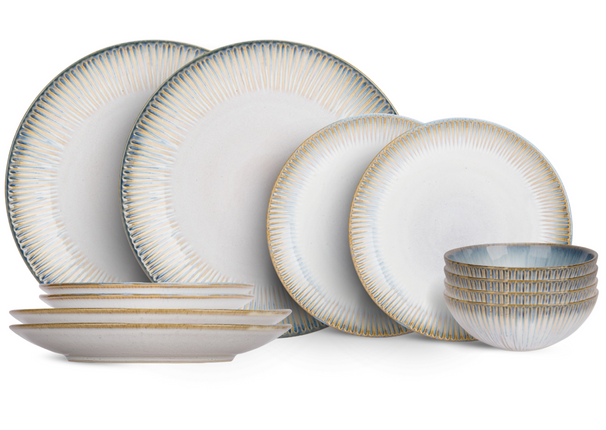 Cosy & Trendy Geschirrset Listra Ocean 12-teilig