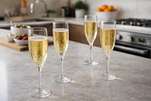 Cookinglife Champagnergläser aus Kunststoff – CampVibe – Outdoor – Unzerbrechlich – 165 ml – 4er-Set
