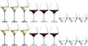 Chef & Sommelier Weinglas-Set Open Up (Rotweingläser & Weißweingläser & Wassergläser) – 18-teiliges Set – 6 Rotweingläser, 6 Weißweingläser und 6 Wassergläser