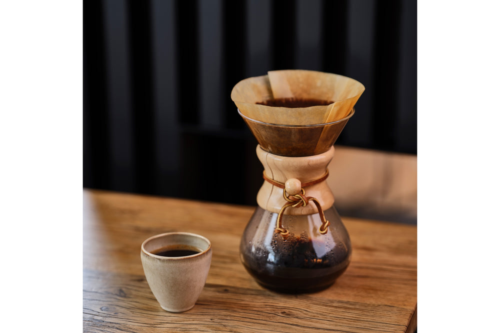 Chemex Pour Over Kaffeebereiter / Kaffeekanne Classic 6 Tassen