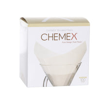 Chemex Kaffeefilter / Papierfilter FS-100 Square - Vorgefaltet - 100 Stück
