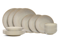 Cookinglife Geschirrset - Coastal Lines - Ocean Beige - 18-teilig / 6 Personen