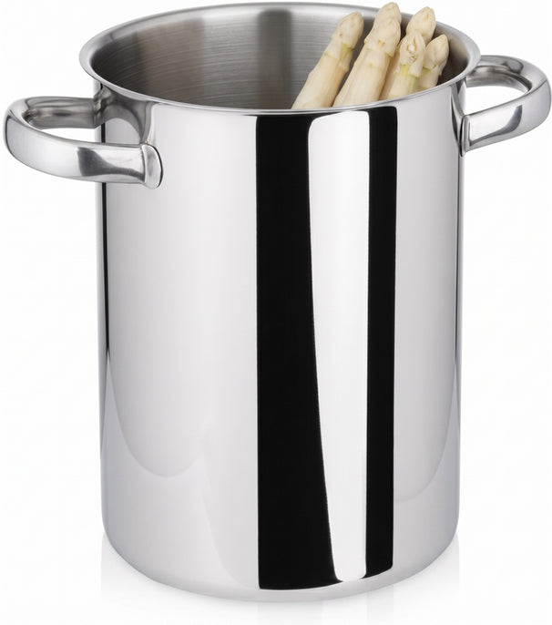 Cookinglife Spargeltopf / Pastatopf Edelstahl - ø 14 cm / 3.2 Liter